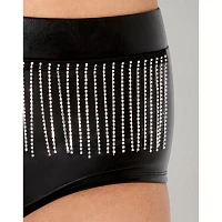 Leather Fringe Booty Shorts