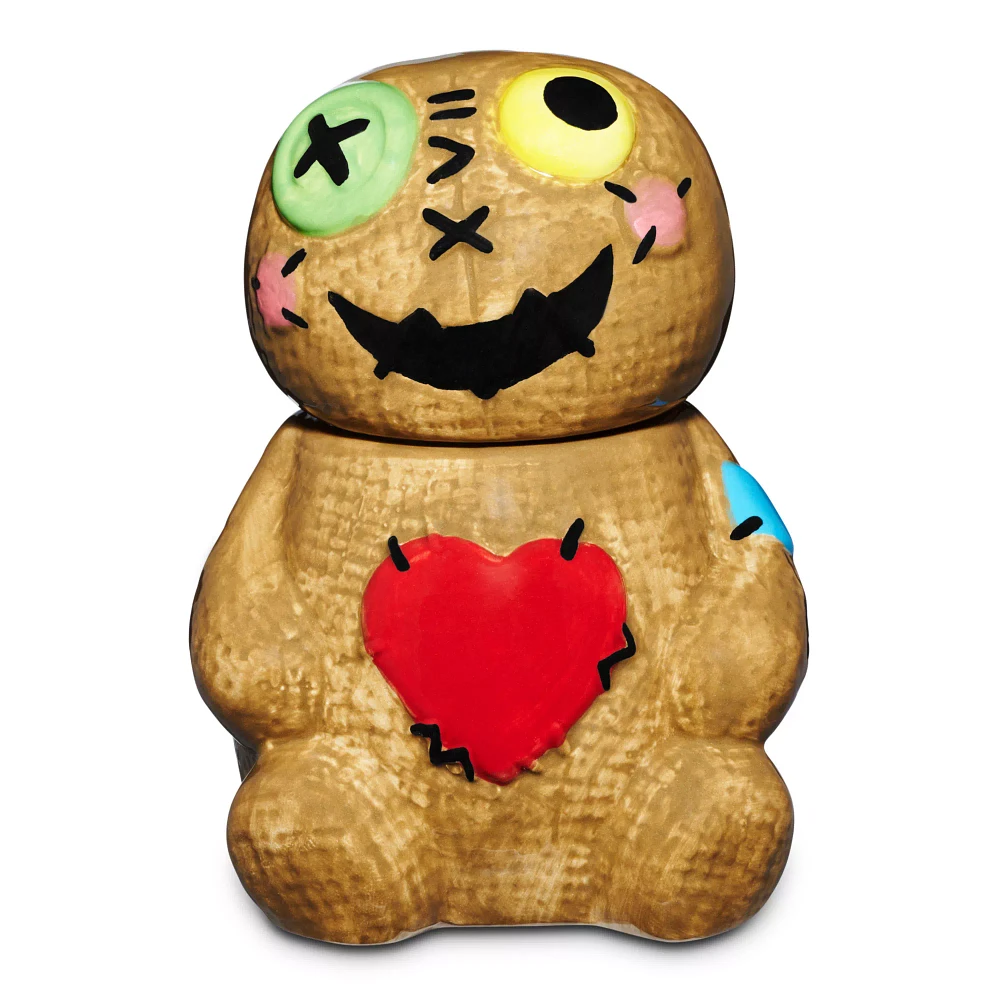 Voodoo Doll Molded Stash Jar
