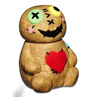 Voodoo Doll Molded Stash Jar