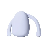 3-Function Eva Rechargeable Waterproof Couples Vibrator - 1.3 Inch