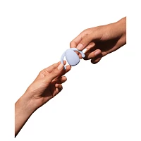 3-Function Eva Rechargeable Waterproof Couples Vibrator - 1.3 Inch