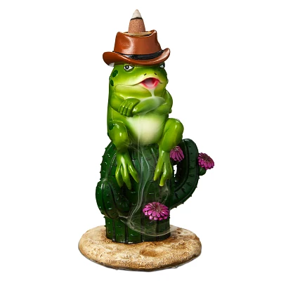 Western Frog Backflow Incense Burner