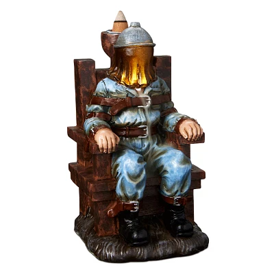 Electric Chair Light-Up Backflow Incense Burner