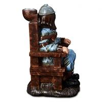 Electric Chair Light-Up Backflow Incense Burner