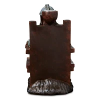 Electric Chair Light-Up Backflow Incense Burner