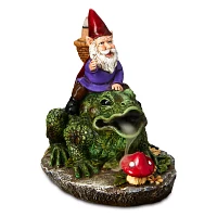 Gnome Frog Backflow Incense Burner