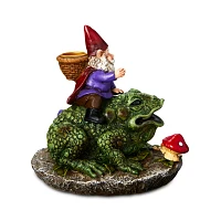 Gnome Frog Backflow Incense Burner