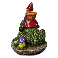 Gnome Frog Backflow Incense Burner