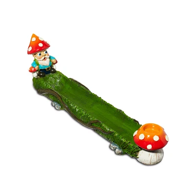 Gnome Frog Dual Function Molded Incense Burner