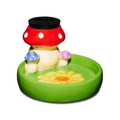 Wild Mushroom Stash Jar and Ashtray