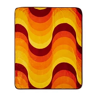 Foxy Bitch Reversible Fleece Blanket