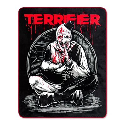 Art the Clown Shush Fleece Blanket - Terrifier