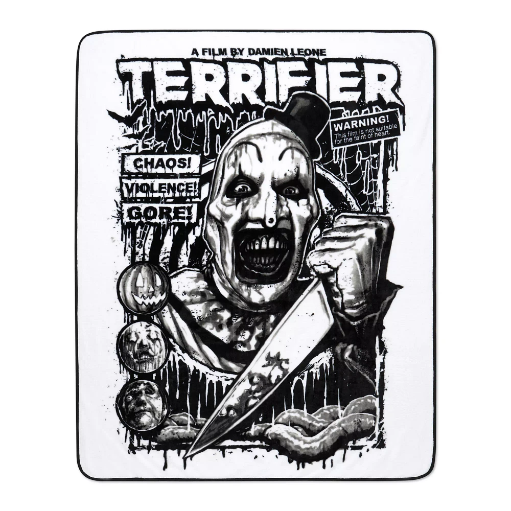 Art the Clown Chaos Fleece Blanket - Terrifier