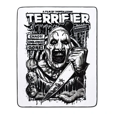 Art the Clown Chaos Fleece Blanket - Terrifier