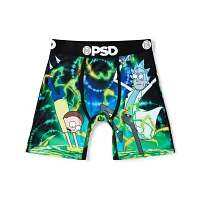 PSD Rick and Morty Portals Boxer Briefs