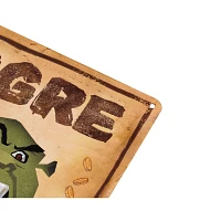 Shrek Ogre Outlaw Sign