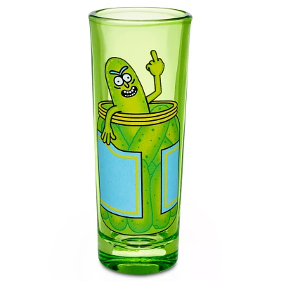Pickle Rick Tall Shot Glass 2 oz. - Rick and Morty