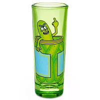 Pickle Rick Tall Shot Glass 2 oz. - Rick and Morty