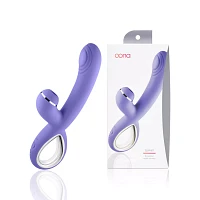 Quiver 8-Function Rechargeable Rabbit Vibrator 8.9 Inch - Oona