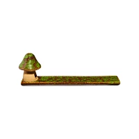 Glazed Mushroom Dual Function Incense Burner