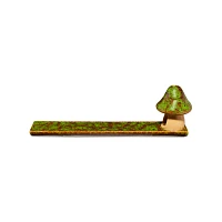 Glazed Mushroom Dual Function Incense Burner