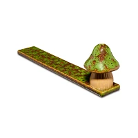 Glazed Mushroom Dual Function Incense Burner