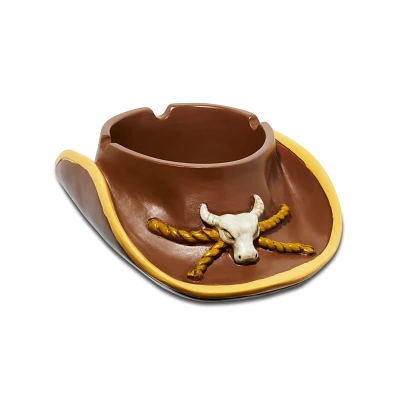 Cowboy Hat Molded Ashtray