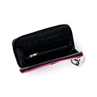 Playboy Bunny 3D Pink and Black Zip Wallet