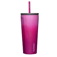Ombre Unicorn Kiss Insulated Cup with Straw - 24 oz.