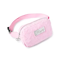 Pink Playboy Bunny Debossed Terry Sling Bag