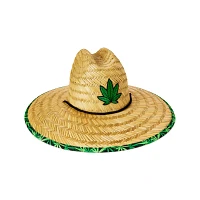 Weed Leaf Lifeguard Hat