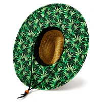 Weed Leaf Lifeguard Hat