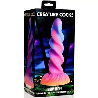 Creature Cocks Glow in the Dark Moon Rider Unicorn Dildo