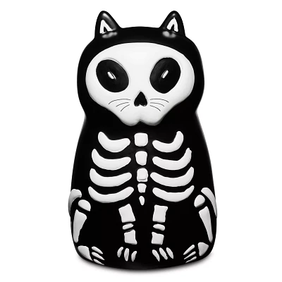Cat Skeleton LED Light-Up Figure
