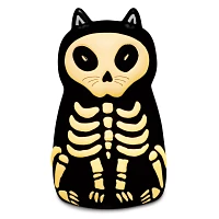 Cat Skeleton LED Light-Up Figure