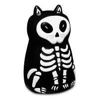 Cat Skeleton LED Light-Up Figure