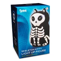 Cat Skeleton LED Light-Up Figure