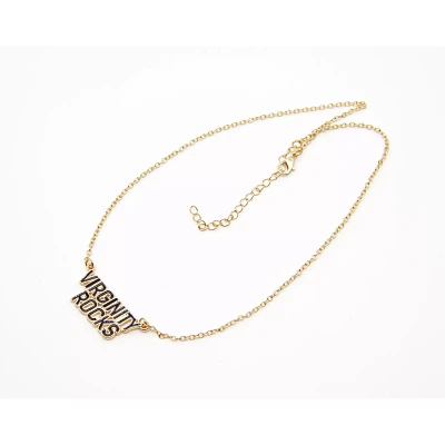 Goldtone Virginity Rocks Chain Necklace - Danny Duncan