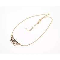 Goldtone Virginity Rocks Chain Necklace - Danny Duncan