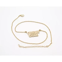 Goldtone Virginity Rocks Chain Necklace - Danny Duncan