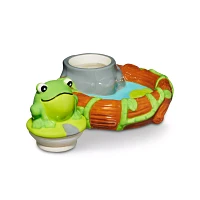 Frog on Lilypad Stash Jar and Ashtray