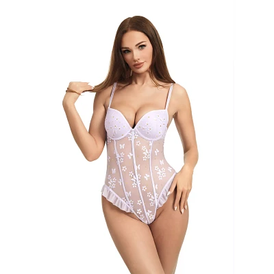 Mesh Butterfly Daisy Bodysuit