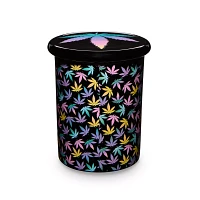 Pastel Weed Leaf Stash Jar - 11 oz.