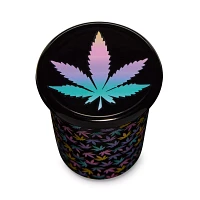 Pastel Weed Leaf Stash Jar - 11 oz.