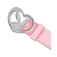 Pink Playboy Heart Chain Belt