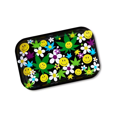 Smiley Face Pot Leaf Tray