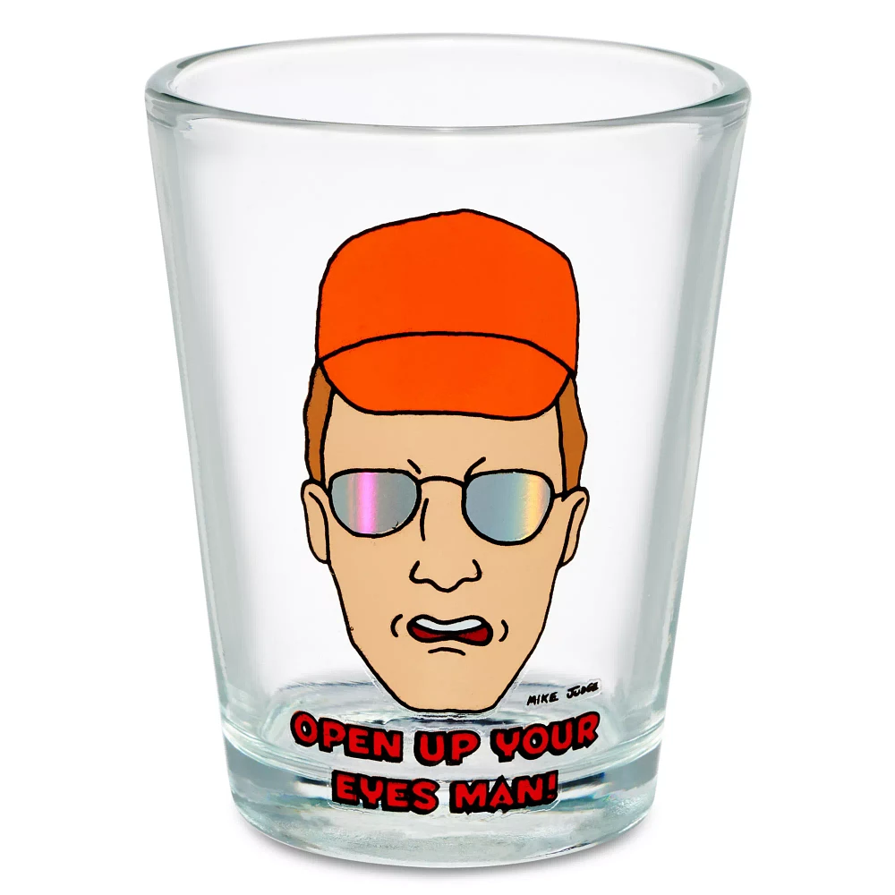 Dale Gribble Shot Glass 2 oz. - King of the Hill