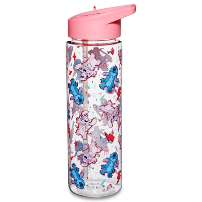 Cute Stitch and Angel Water Bottle - Disney