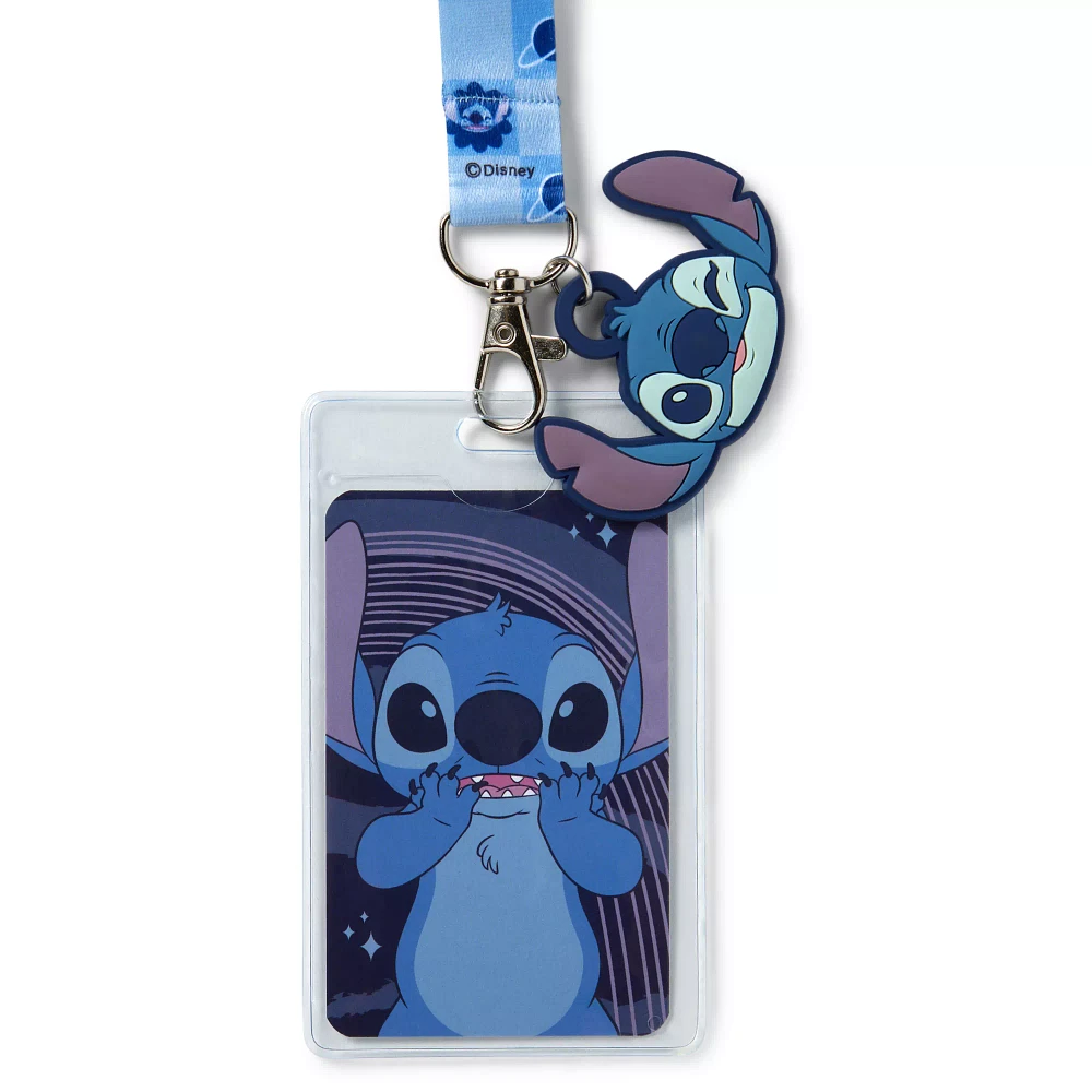 Stitch Space Lanyard - Lilo & Stitch