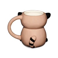 Raccoon Molded Coffee Mug - 16 oz.
